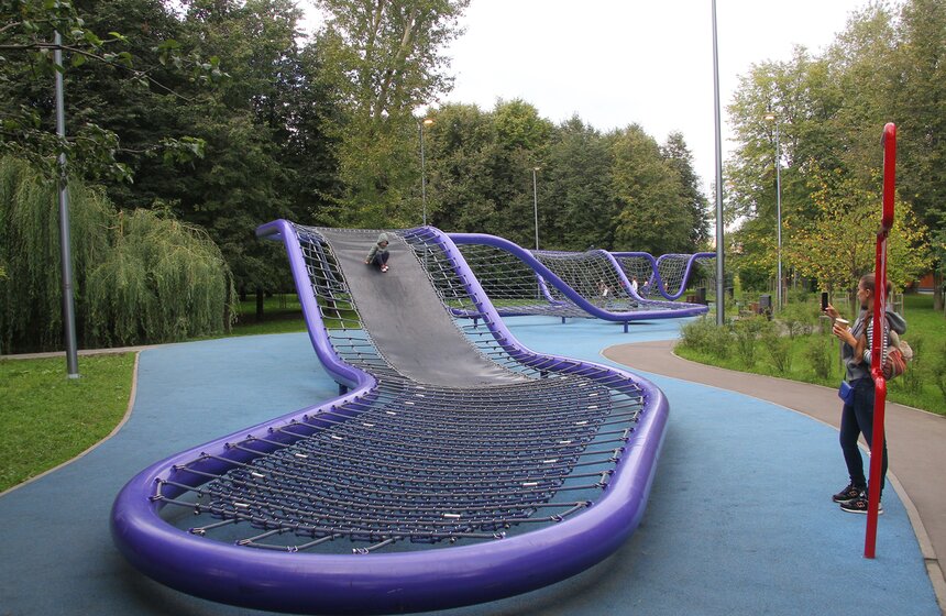 Завершилось благоустройство парка Олимпийской деревни 22 фото