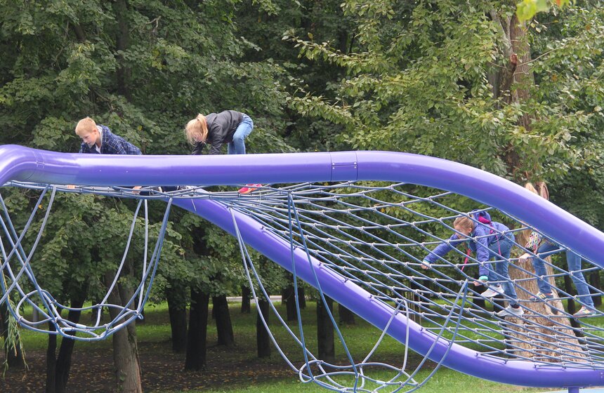 Завершилось благоустройство парка Олимпийской деревни 21 фото