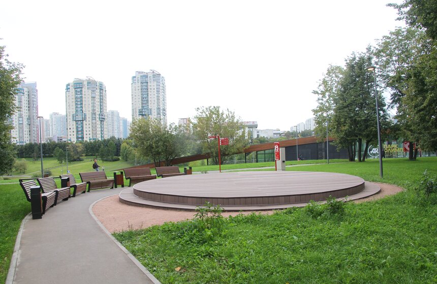 Завершилось благоустройство парка Олимпийской деревни 24 фото
