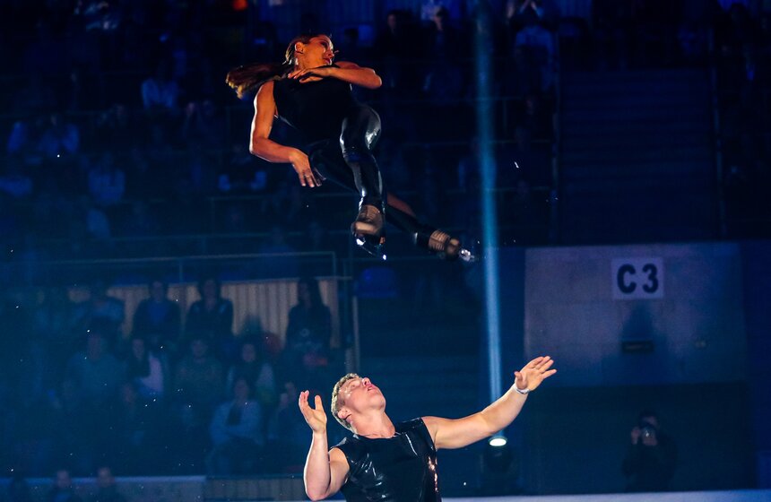 Шоу "Magic on ice" в "Лужниках" 7 фото