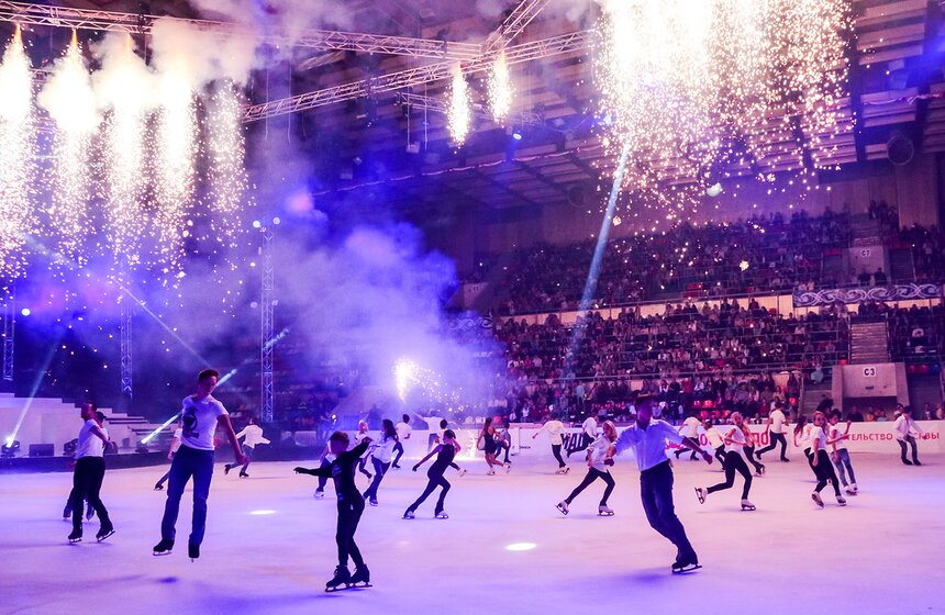 Шоу "Magic on ice" в "Лужниках" 36 фото