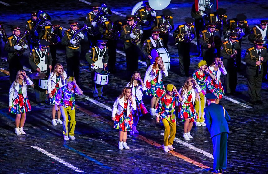 Закрытие фестиваля "Спасская башня" 23 фото