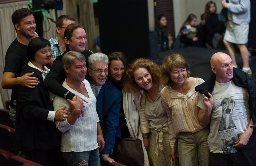 Сбор труппы театра "Сатирикон" 36 фото