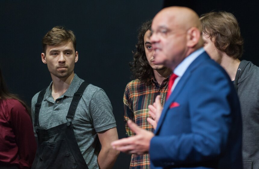 Сбор труппы театра "Сатирикон" 19 фото