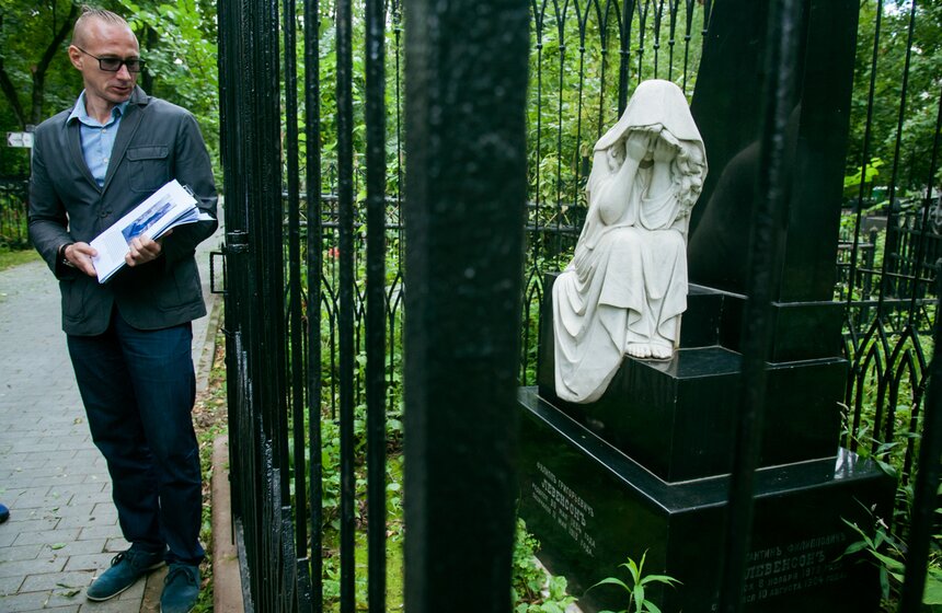 Реставрация Ваганьковского кладбища 20 фото