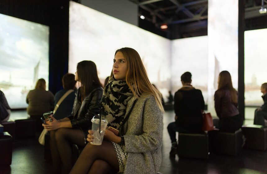 Мультимедиа-спектакль "Я – Айвазовский" в центре Artplay 16 фото