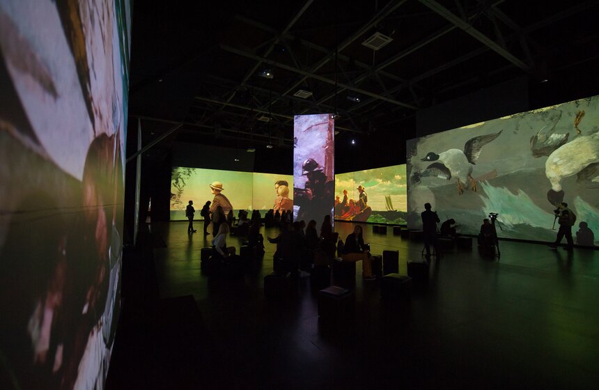 Мультимедиа-спектакль "Я – Айвазовский" в центре Artplay 21 фото