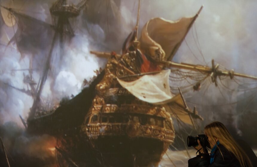 Мультимедиа-спектакль "Я – Айвазовский" в центре Artplay 25 фото