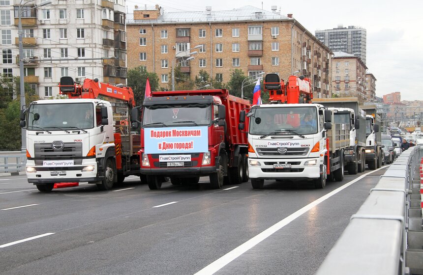 Сергей Собянин открыл движение по Волоколамскому путепроводу 8 фото