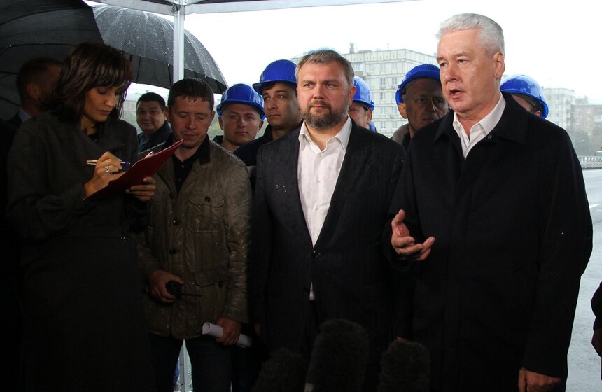 Сергей Собянин открыл движение по Волоколамскому путепроводу 12 фото