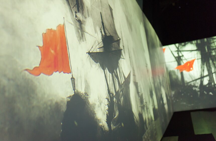 Мультимедиа-спектакль "Я – Айвазовский" в центре Artplay 30 фото