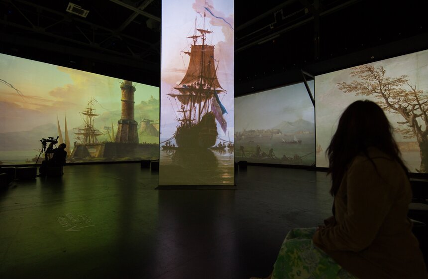 Мультимедиа-спектакль "Я – Айвазовский" в центре Artplay 4 фото