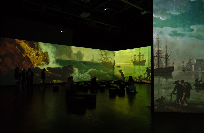 Мультимедиа-спектакль "Я – Айвазовский" в центре Artplay 3 фото