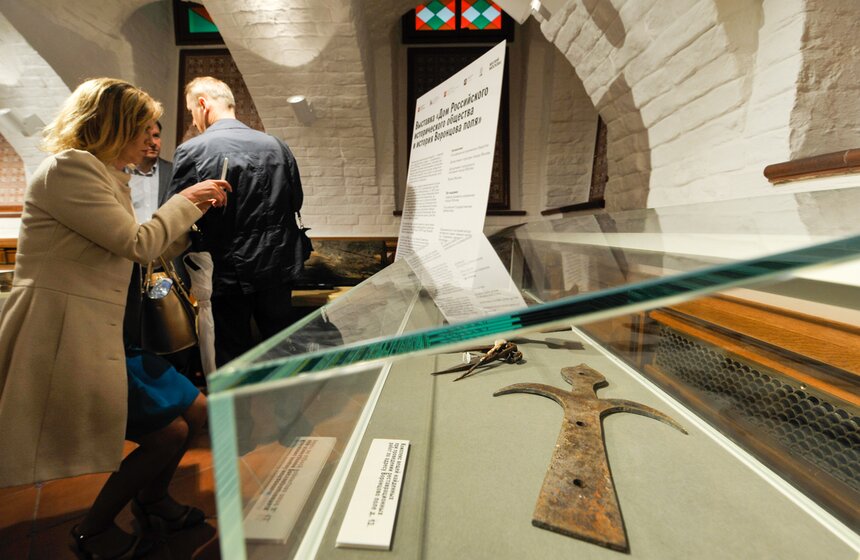 Открылась выставка археологических находок программы "Моя улица" 5 фото