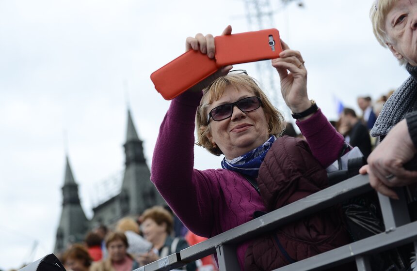 Празднование Дня города на Красной площади 29 фото