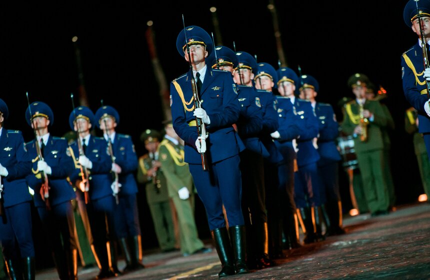 Церемония открытия фестиваля "Спасская башня" прошла в Москве 27 фото