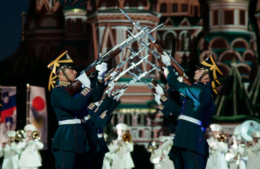Церемония открытия фестиваля "Спасская башня" прошла в Москве 10 фото