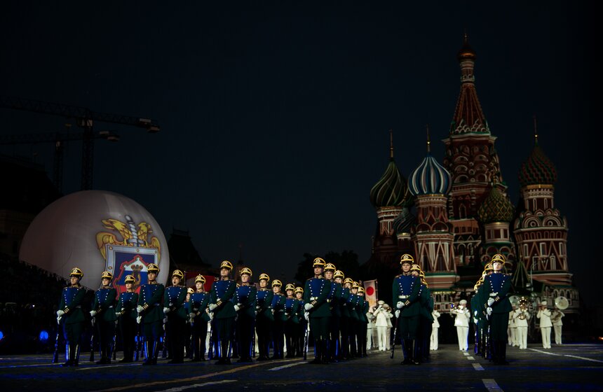 Церемония открытия фестиваля "Спасская башня" прошла в Москве 9 фото