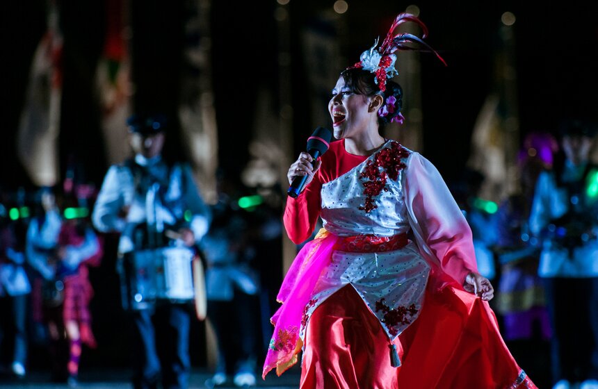 Церемония открытия фестиваля "Спасская башня" прошла в Москве 23 фото