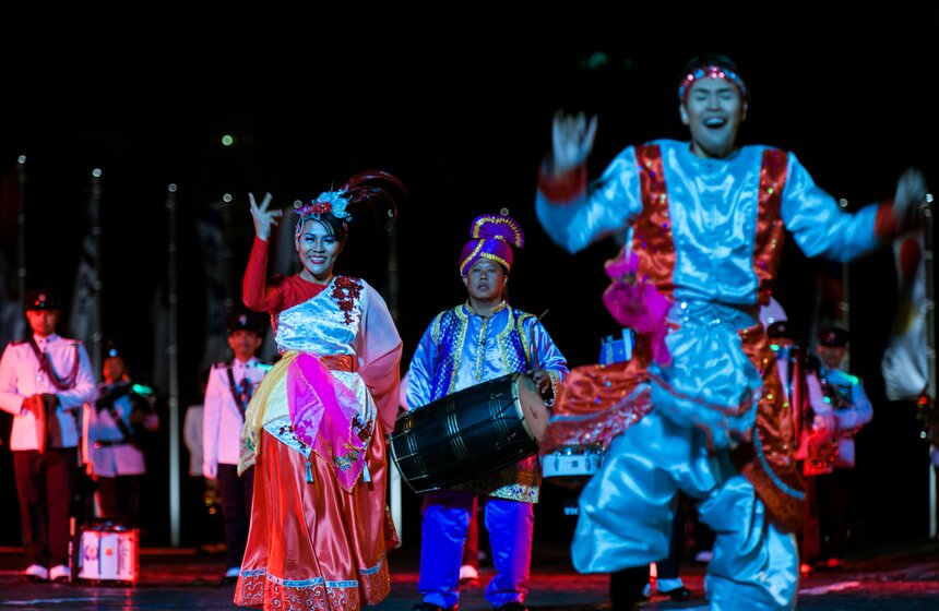 Церемония открытия фестиваля "Спасская башня" прошла в Москве 22 фото