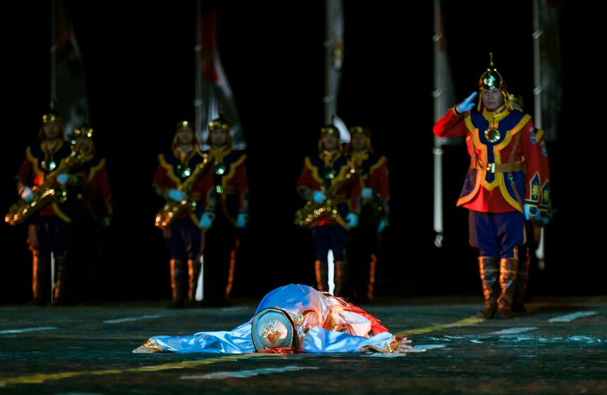 Церемония открытия фестиваля "Спасская башня" прошла в Москве 19 фото