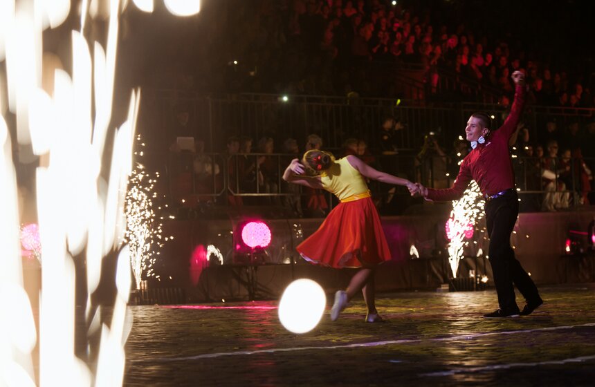 Церемония открытия фестиваля "Спасская башня" прошла в Москве 43 фото