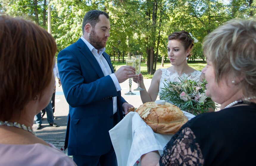 В парке Победы состоялась первая велосвадьба 5 фото