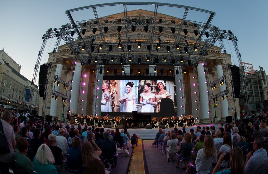 В Москве впервые прошла акция "Ночь кино" 21 фото