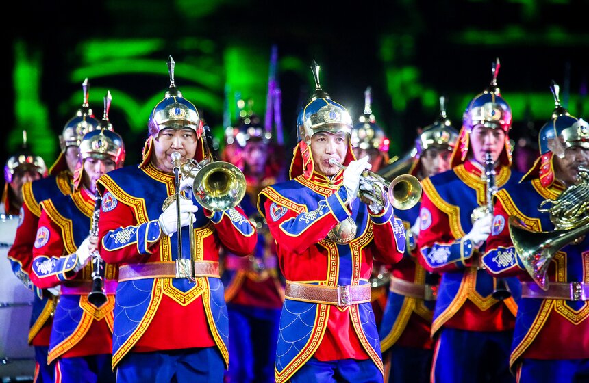 Как проходит фестиваль военных оркестров "Спасская башня" 22 фото