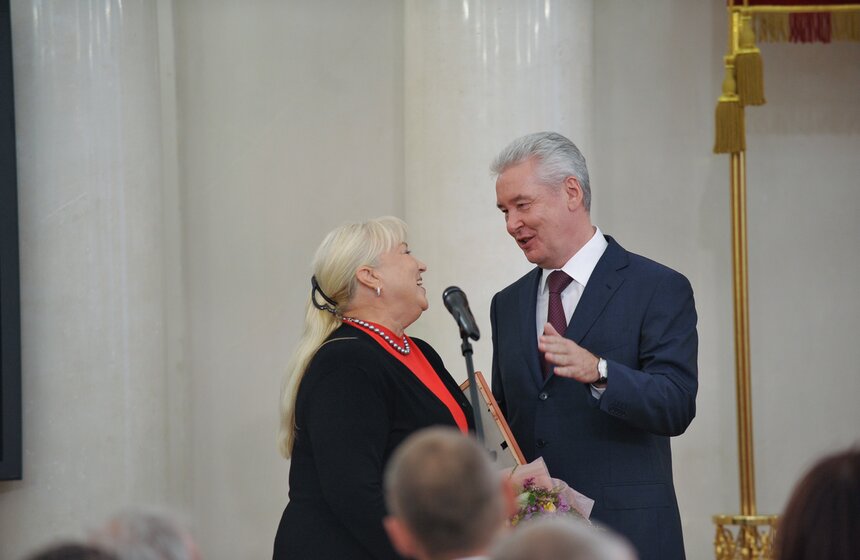 Сергей Собянин поздравил московских олимпийцев 37 фото