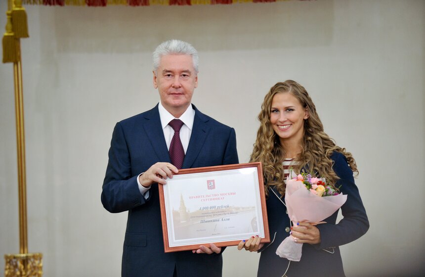 Сергей Собянин поздравил московских олимпийцев 27 фото