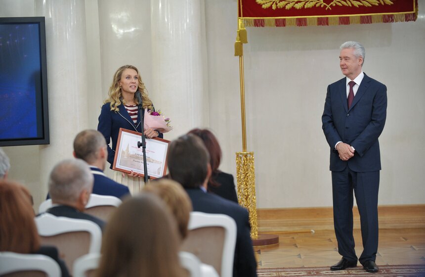 Сергей Собянин поздравил московских олимпийцев 29 фото