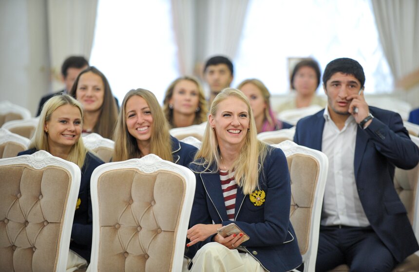 Сергей Собянин поздравил московских олимпийцев 9 фото