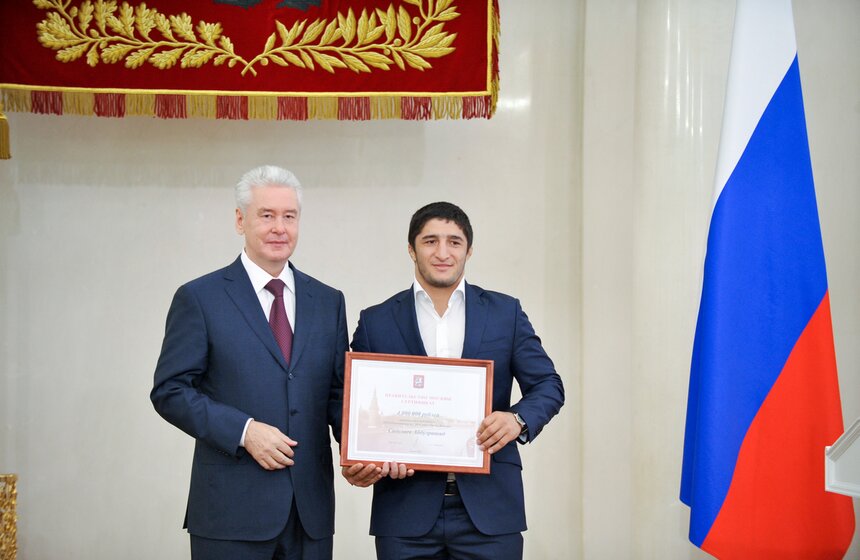 Сергей Собянин поздравил московских олимпийцев 22 фото