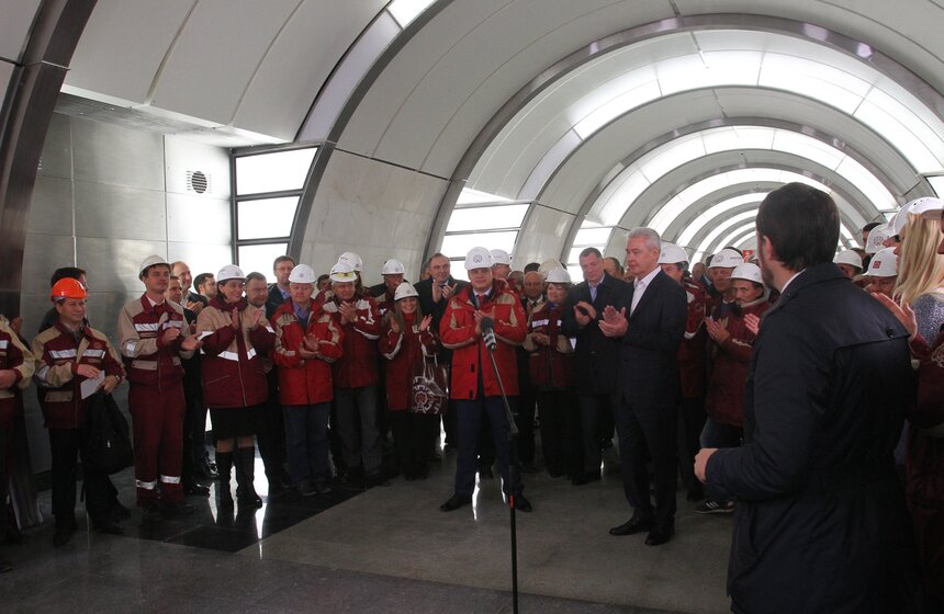 Открытие нового участка Люблинско-Дмитровской линии метро 21 фото