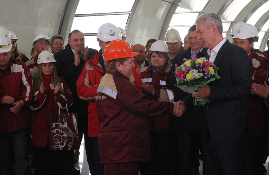 Открытие нового участка Люблинско-Дмитровской линии метро 19 фото