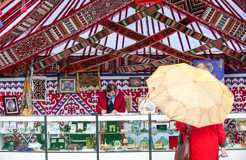 "Казахский этноаул" на ВДНХ 22 фото