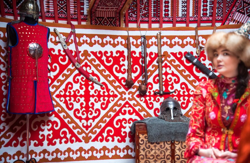 "Казахский этноаул" на ВДНХ 13 фото