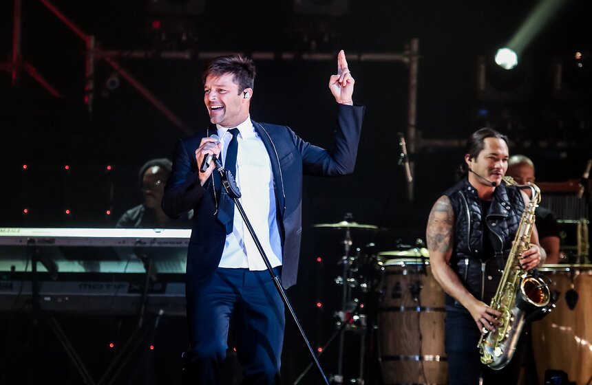 One world tour: концерт Рики Мартина в "Ледовом дворце". Фото 14 фото