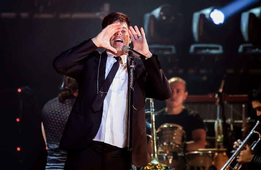 One world tour: концерт Рики Мартина в "Ледовом дворце". Фото 19 фото