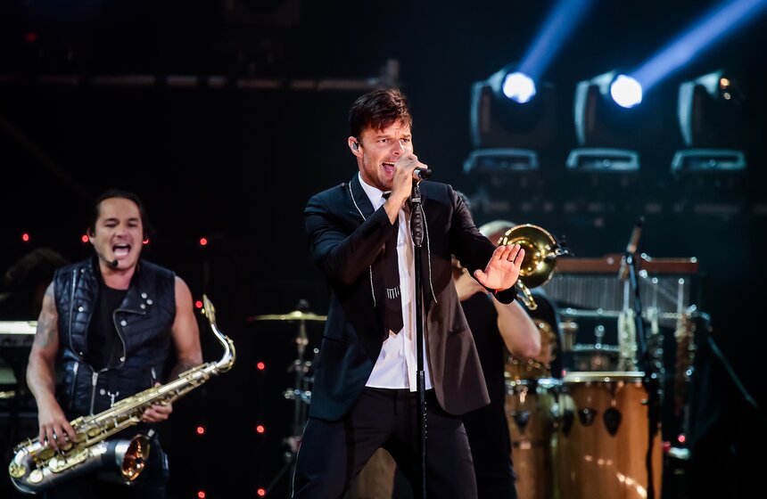 One world tour: концерт Рики Мартина в "Ледовом дворце". Фото 17 фото