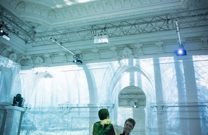 Показ спектакля "Черный русский" в доме Спиридонова 43 фото