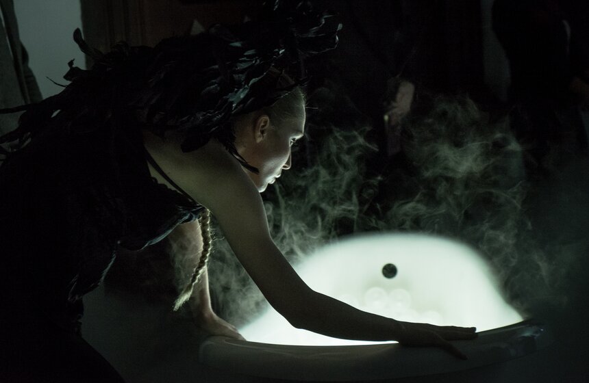 Показ спектакля "Черный русский" в доме Спиридонова 9 фото