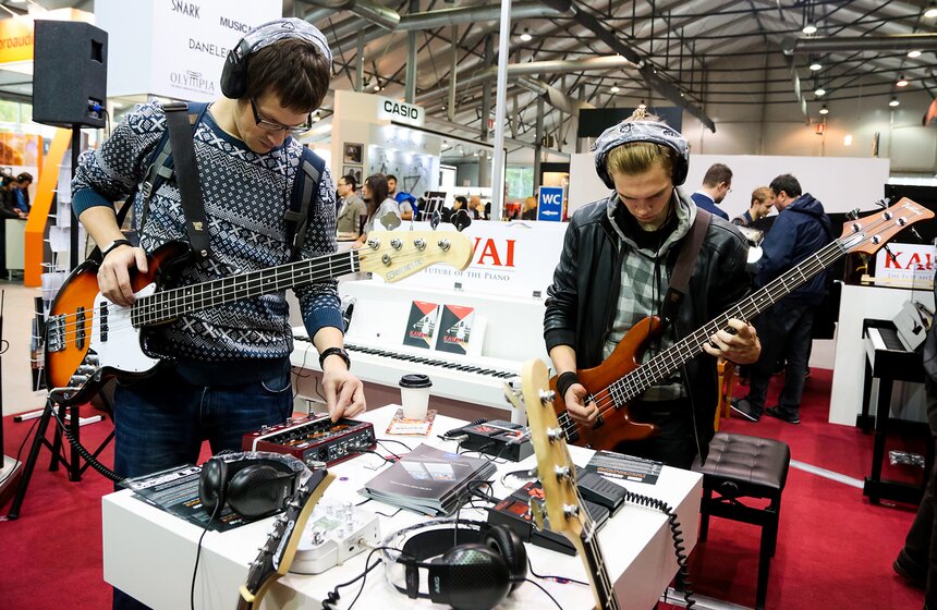 Выставка NAMM Musikmesse в "Сокольниках" 1 фото