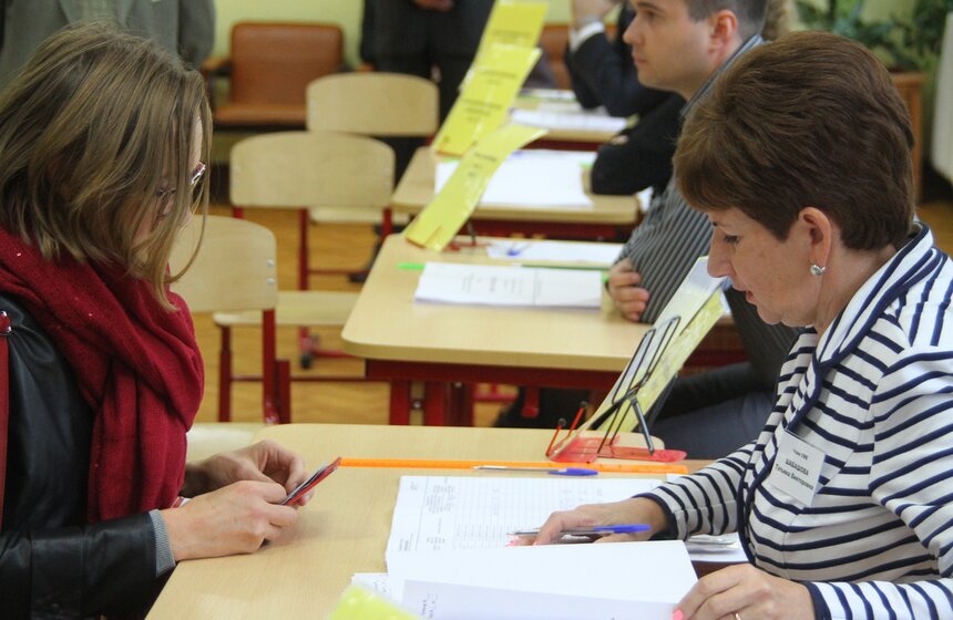 Сергей Собянин проголосовал на выборах в Госдуму 19 фото