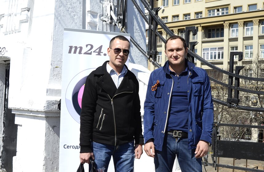 Издание М24.ru приняло участие в акции "Георгиевская ленточка" 11 фото