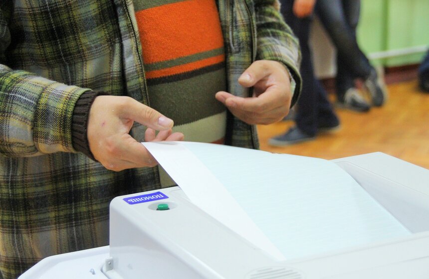 Сергей Собянин проголосовал на выборах в Госдуму 21 фото