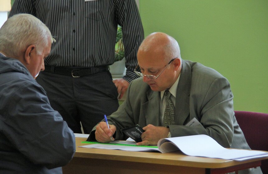 Сергей Собянин проголосовал на выборах в Госдуму 7 фото