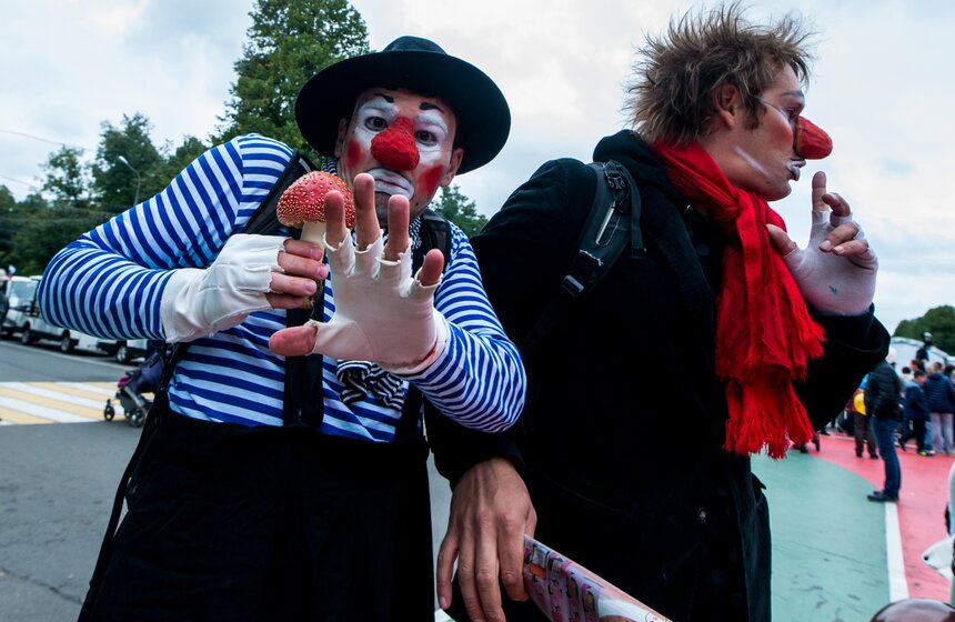 Фестиваль клоунского искусства в "Сокольниках" 6 фото
