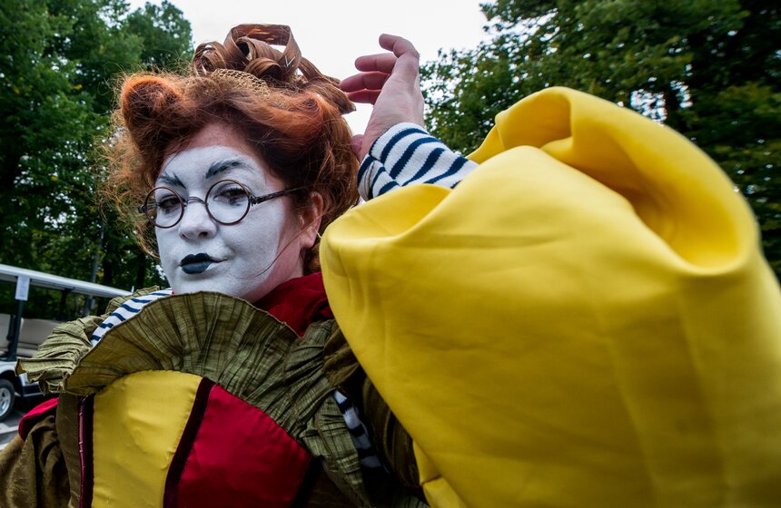 Фестиваль клоунского искусства в "Сокольниках" 14 фото